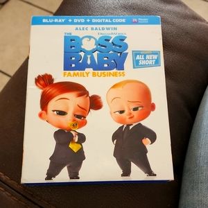 THE BOSS BABY FAMILY BUSINESS BLU RAY